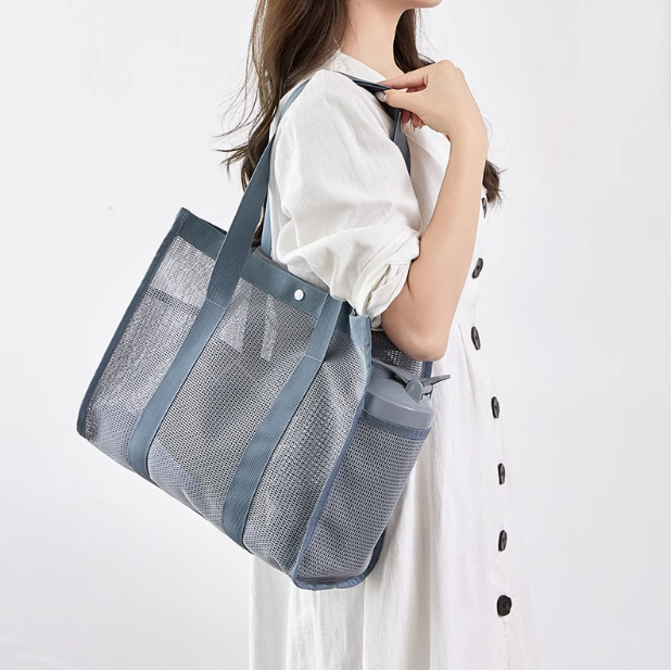 Everywear Mesh Bag 35 x 16 x 31cm - Grey