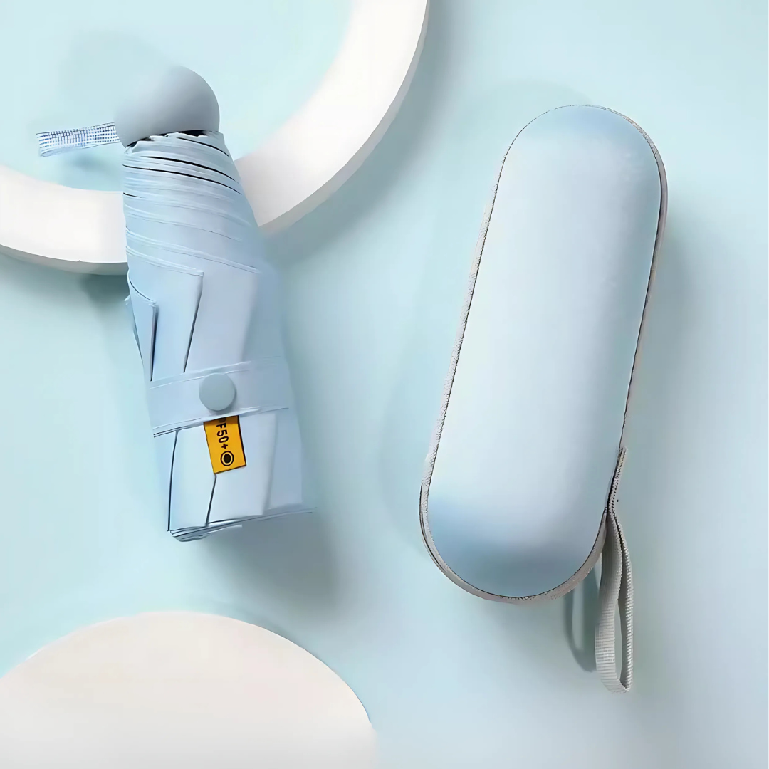 Mini Capsule Umbrella - Sky Blue