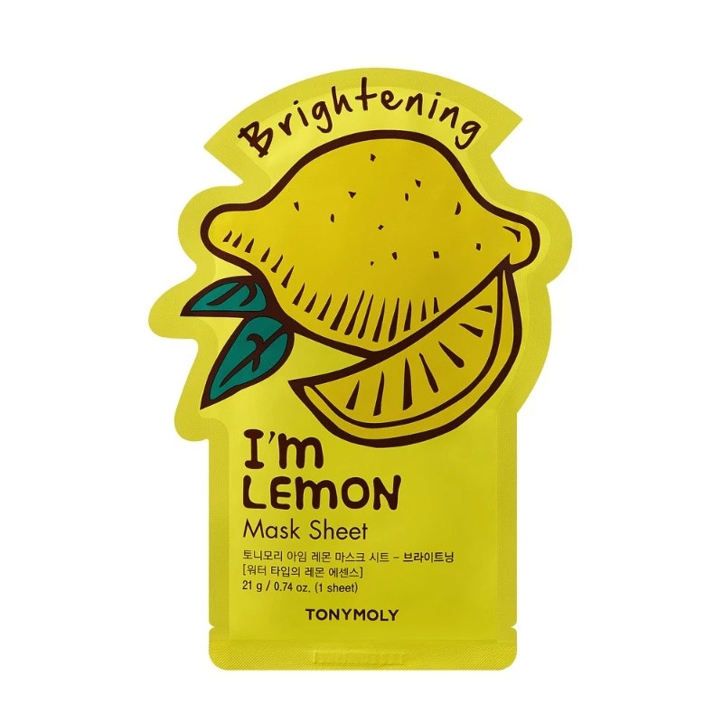 TONY MOLY I'm Real Facial Mask Sheet - Lemon