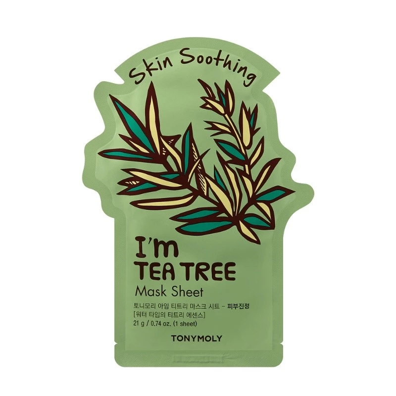 TONY MOLY I'm Real Facial Mask Sheet - Tea Tree