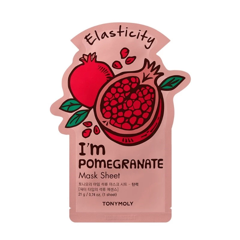 TONY MOLY I'm Real Facial Mask Sheet - Pomegranate