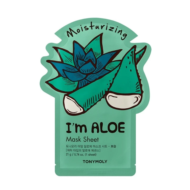 TONY MOLY I'm Real Facial Mask Sheet - Aloe