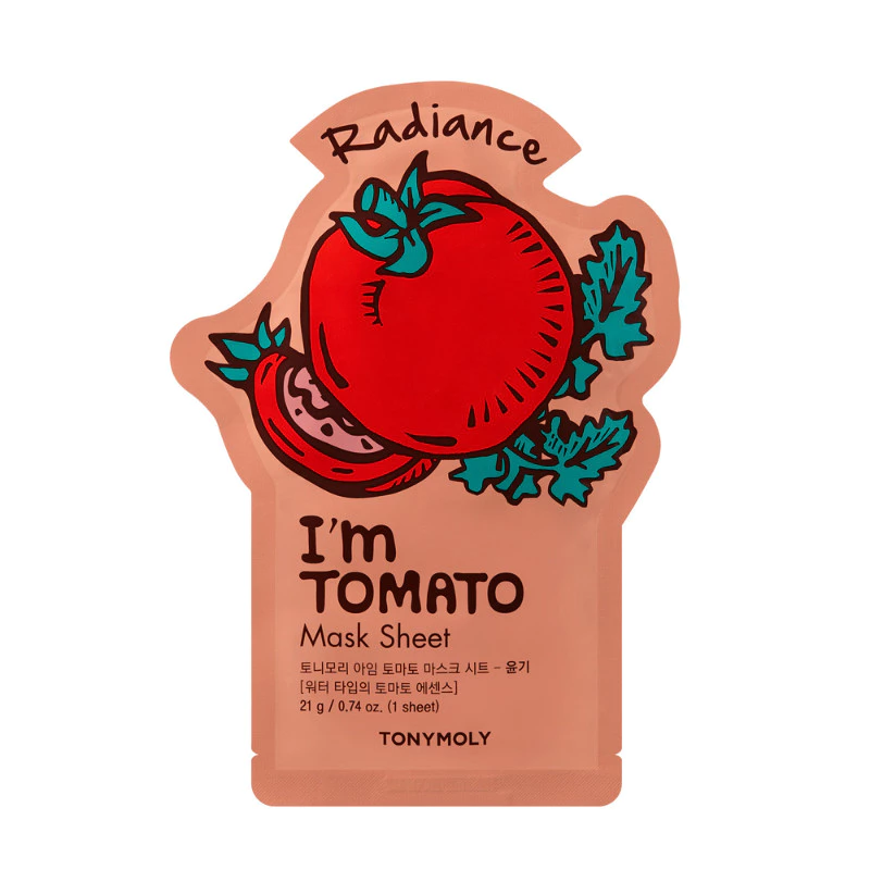 TONY MOLY I'm Real Facial Mask Sheet - Tomato