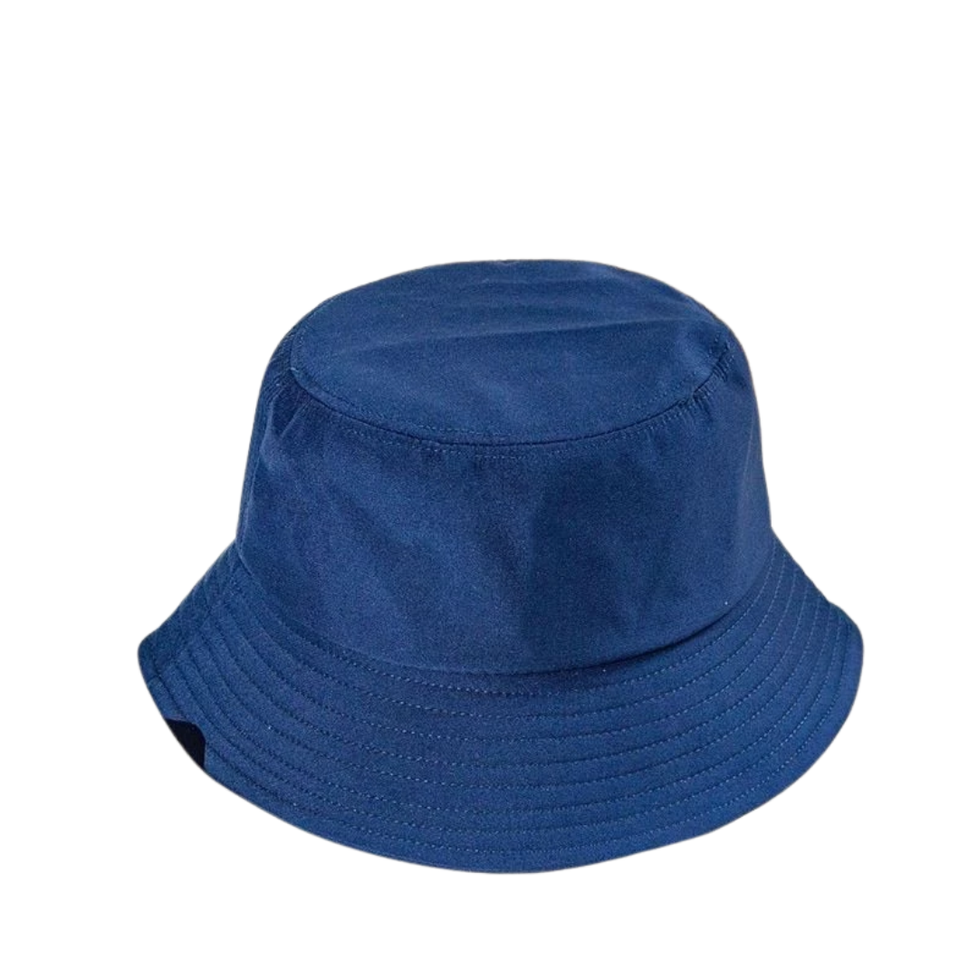 Korean-Style Bucket Hat - Blue