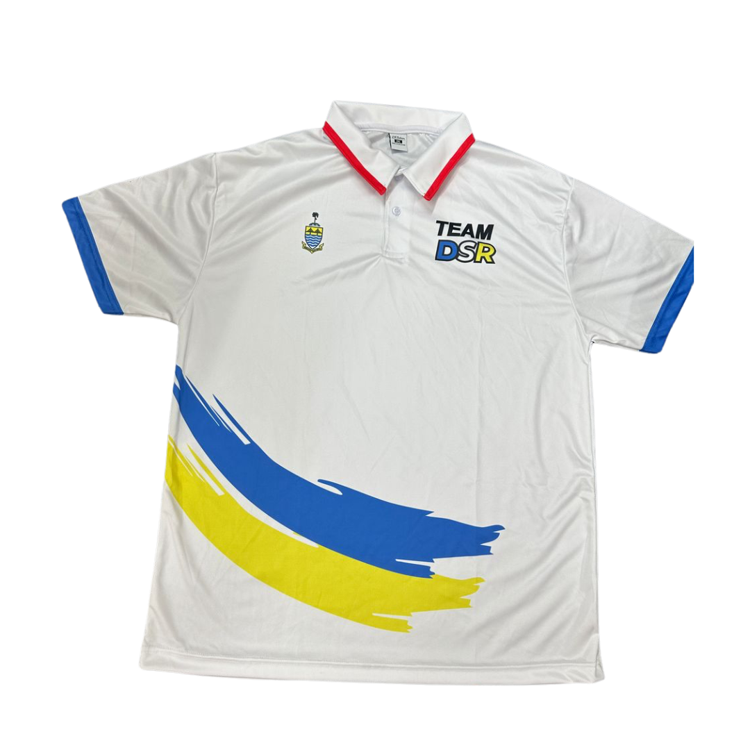 Sublimation Tshirt Microfiber Eyelet with Polo Collar 160gsm