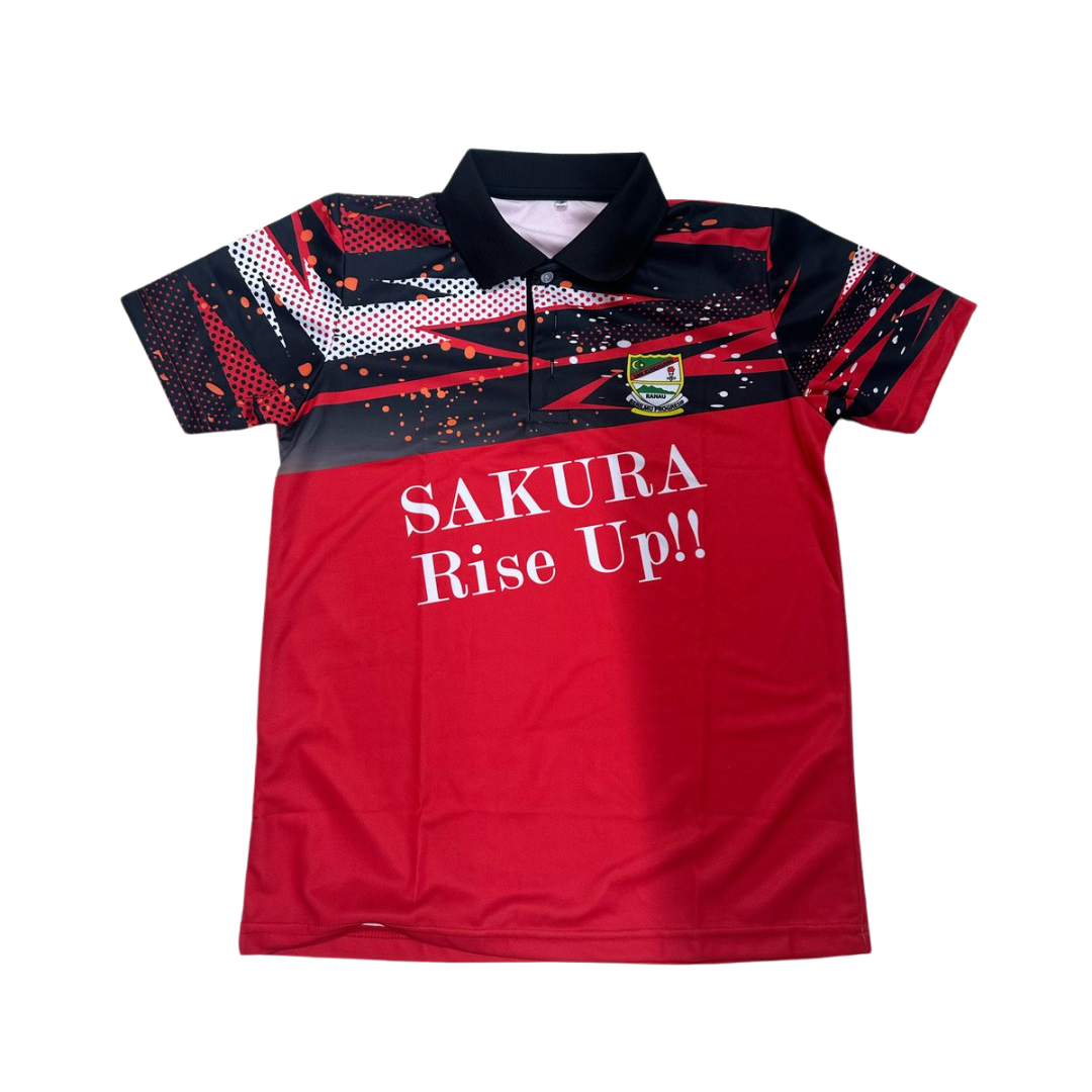 Sublimation Tshirt Microfiber Eyelet with Polo Collar 160gsm