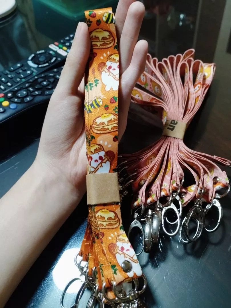 PIXEL Mini Keychain Lanyard – 20mm Oval Hook
