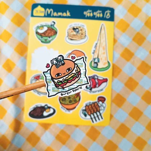 SNAPSTIX Custom Sticker Sheet - A6 Sheet Waterproof Gloss/Matte