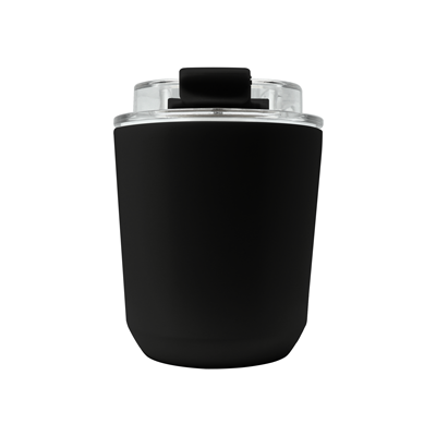COFFEE Stainless Steel Travel Tumbler (280ml)- Black