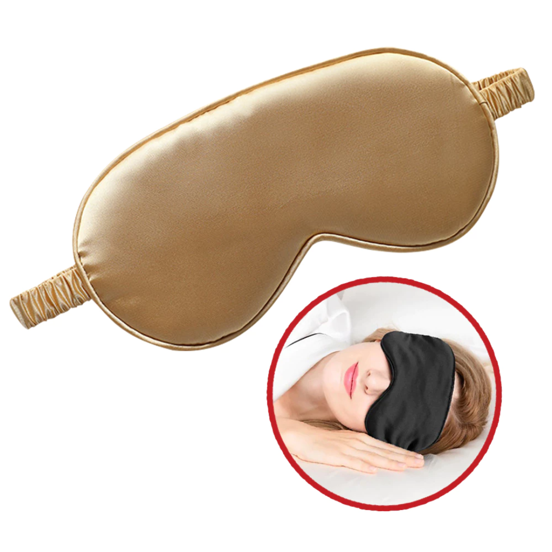 Satin Eye Mask - Golden