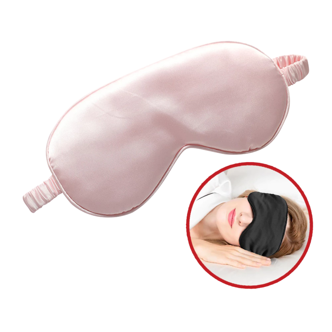 Satin Eye Mask - Pink