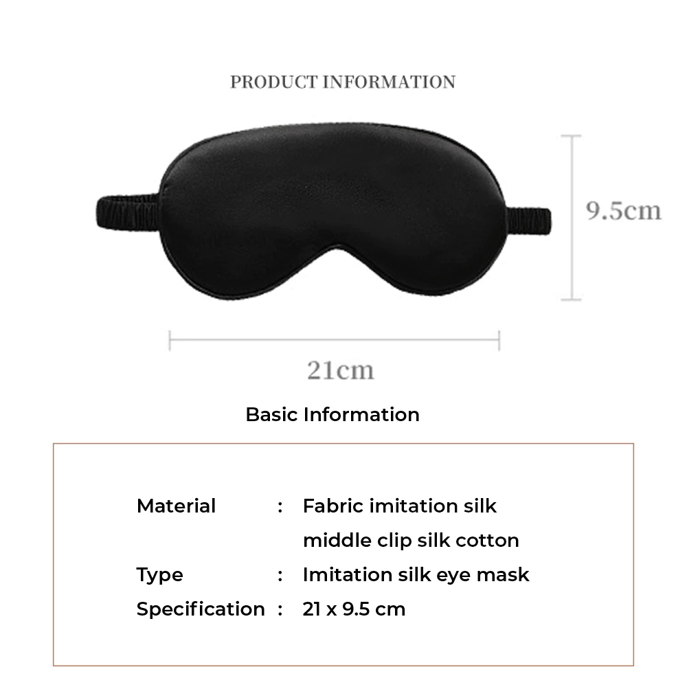 Satin Eye Mask - Pink