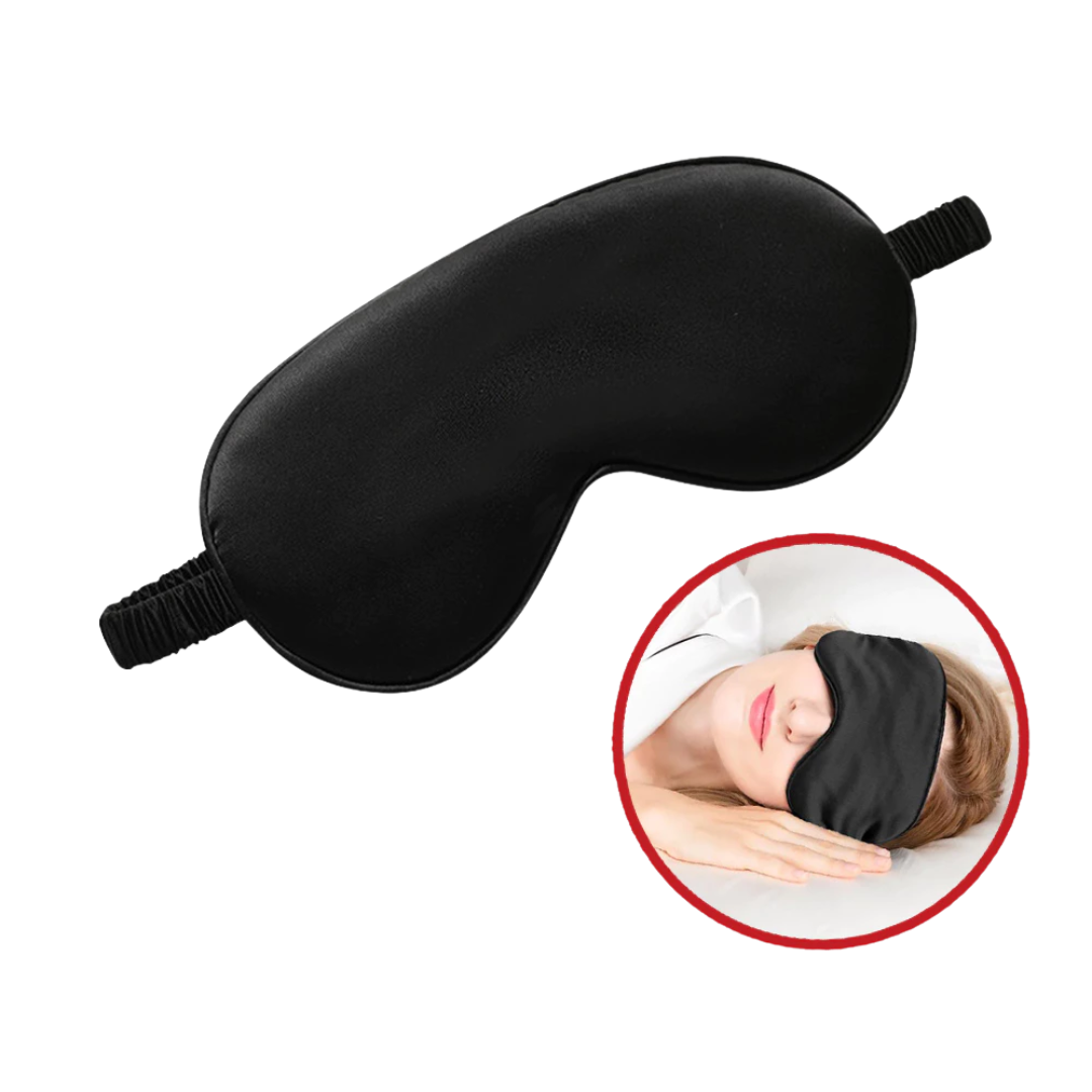 Satin Eye Mask - Black
