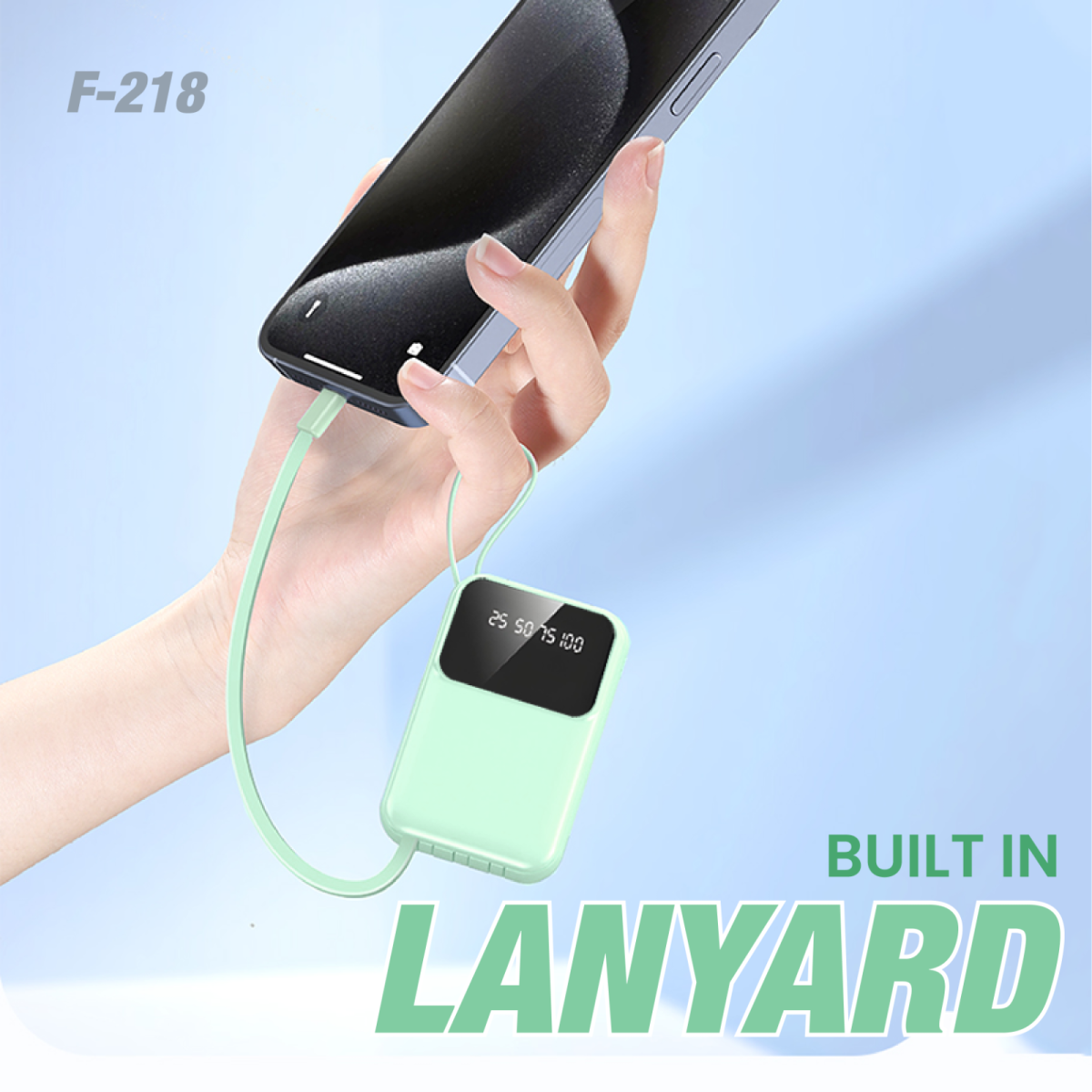 JUICER powerbank 10000mah Baby Green