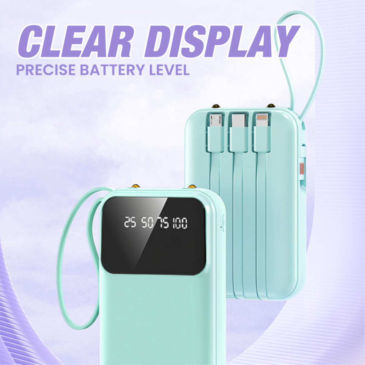 JUICER powerbank 10000mah Baby Green