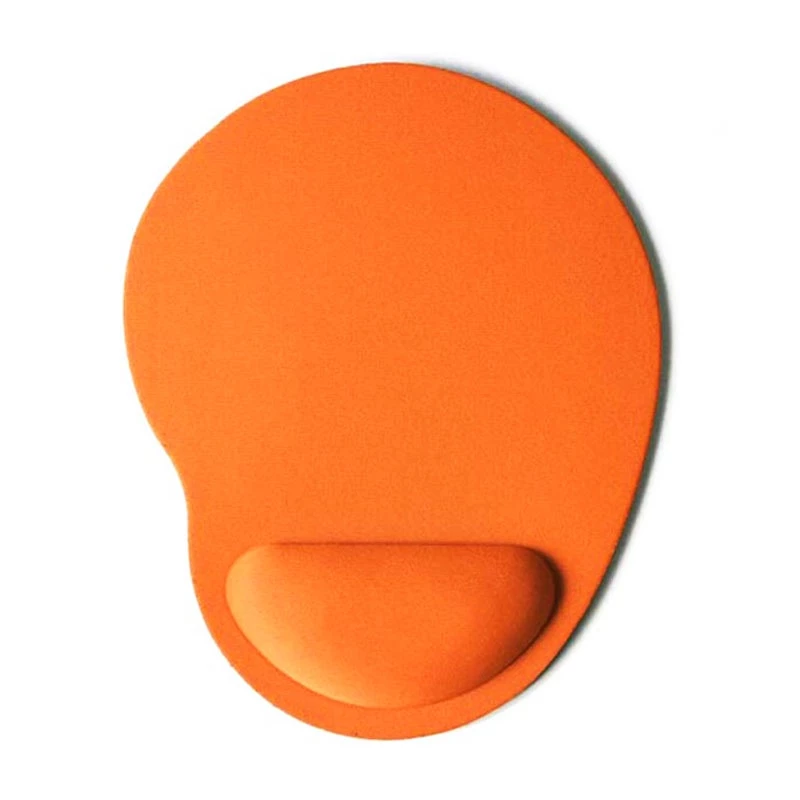 Wrist Rest Support Ergonomic Mouse Pad - Orange