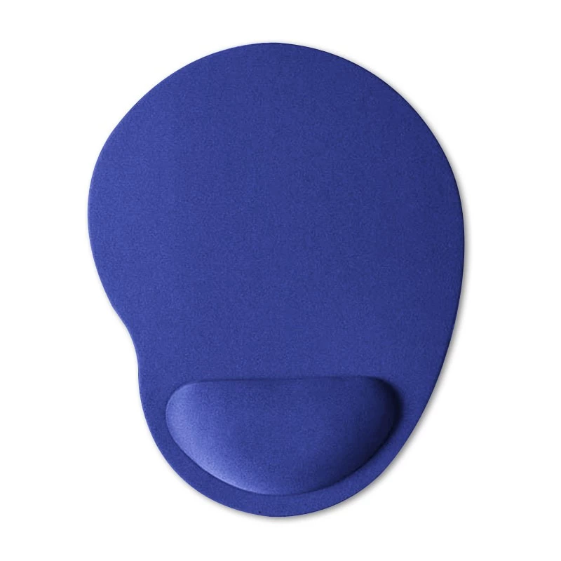 Wrist Rest Support Ergonomic Mouse Pad - Dark Blue