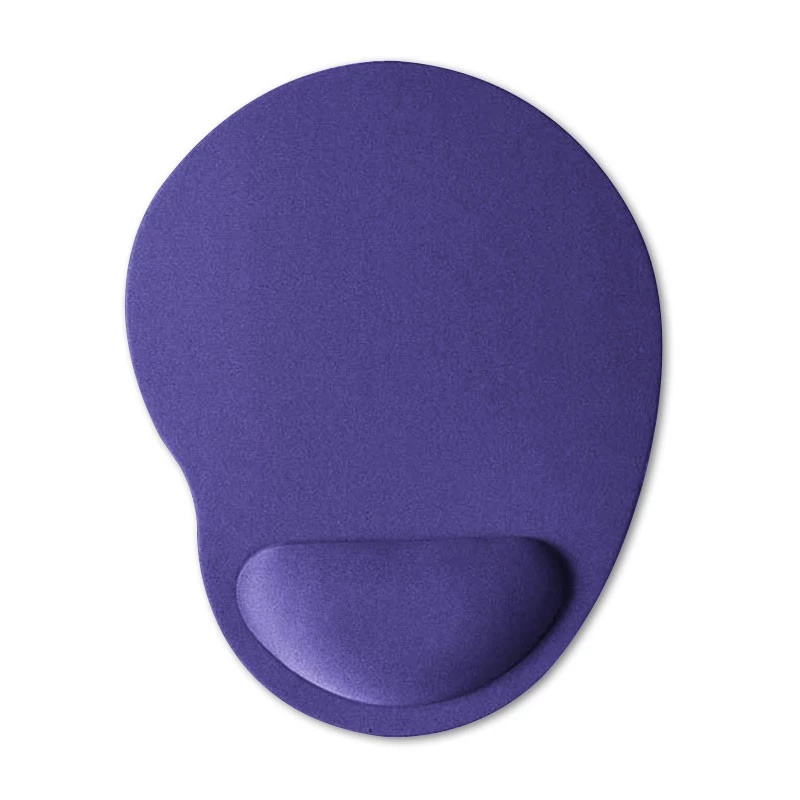 Wrist Rest Support Ergonomic Mouse Pad - Purple