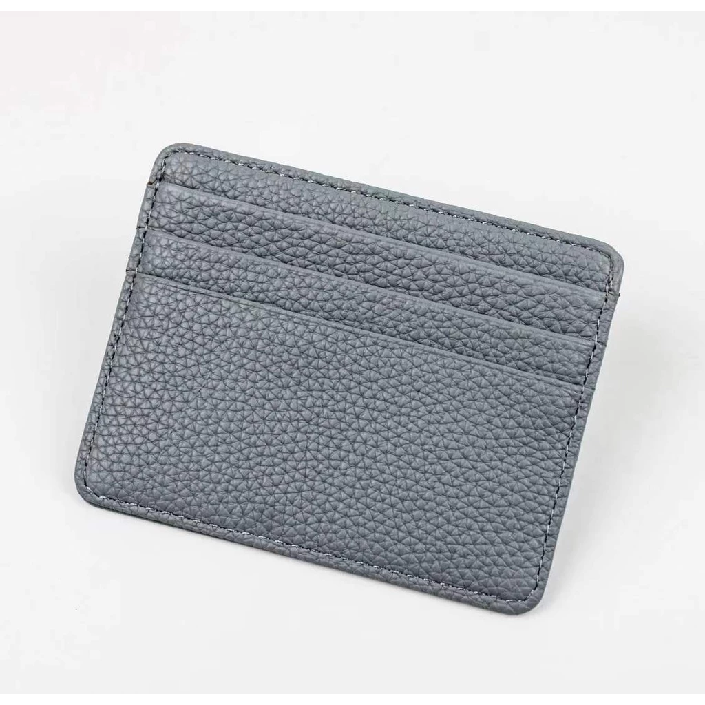 Thick PU Leather Card Holder | Small Wallet with Multi Card Slots for Credit Cards & ID