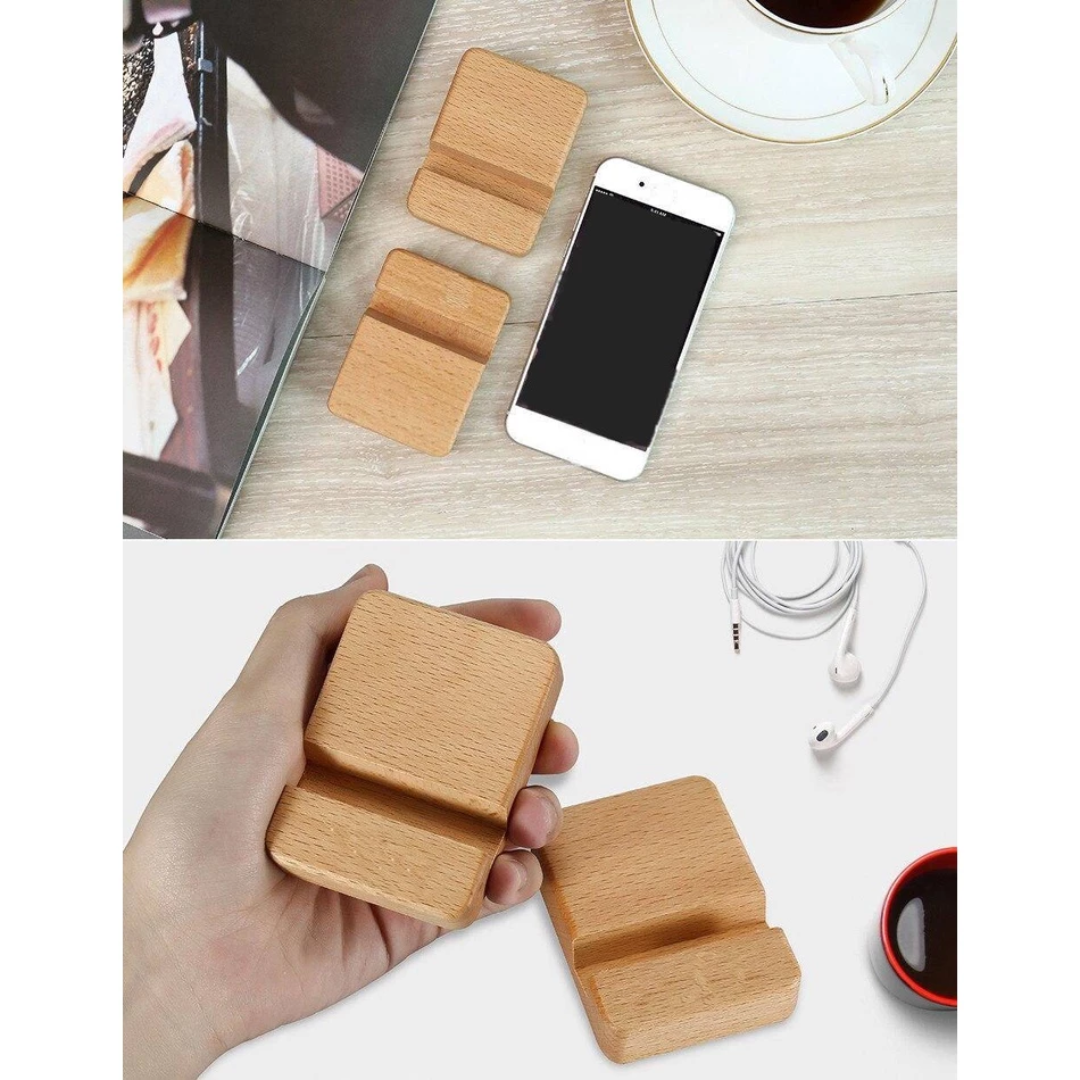 Wooden Phone Holder