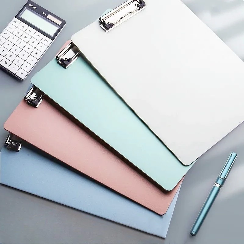 A4 Size Clipboard Hard Board Document Organizer - Dark Blue