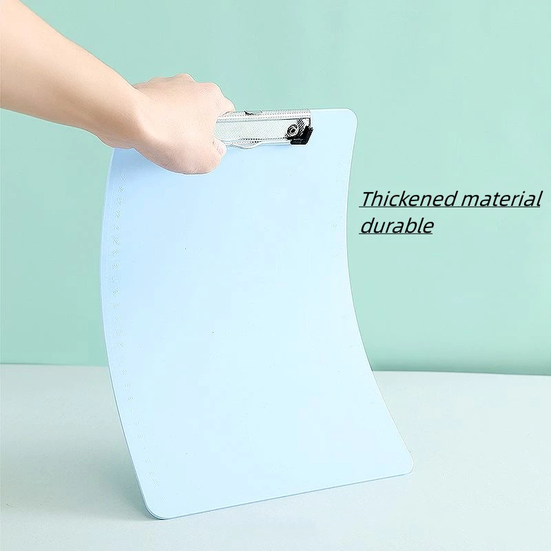 A4 Size Clipboard Hard Board Document Organizer - Dark Blue