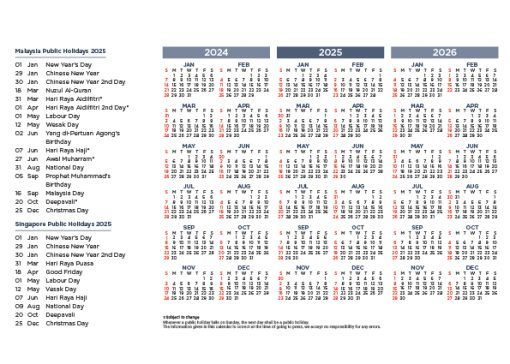 Pioneer Calendar - Blue