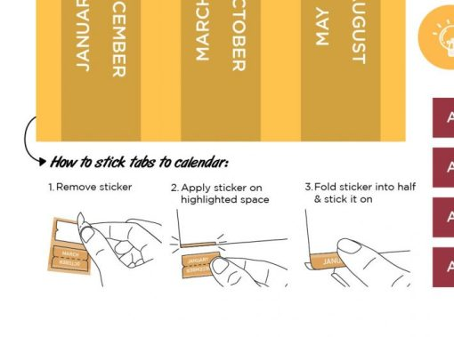 Pioneer Calendar - Orange