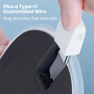 BASEUS Jelly Wireless Charger – 15W - Black