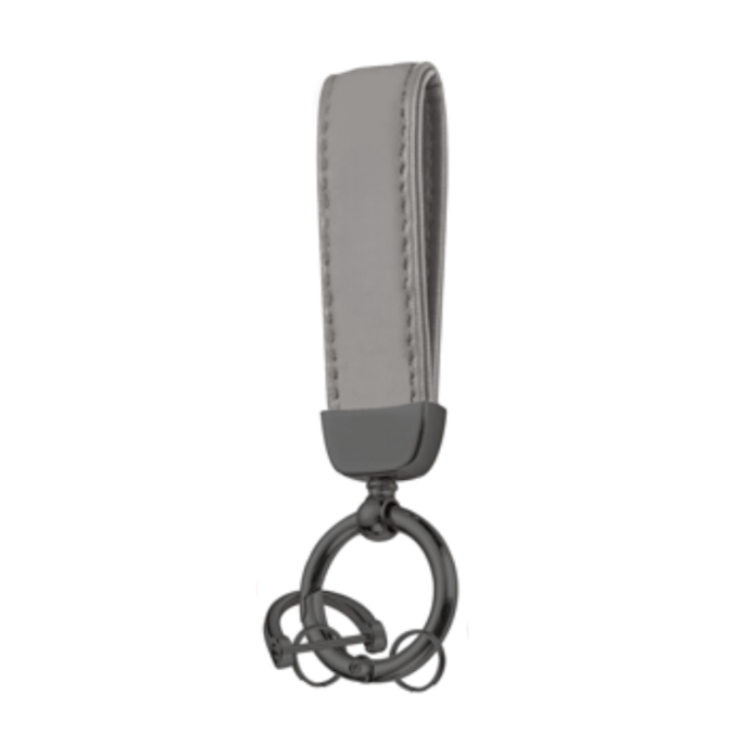 VELTRA Luxe PU Key Holder - Darkgrey & Grey