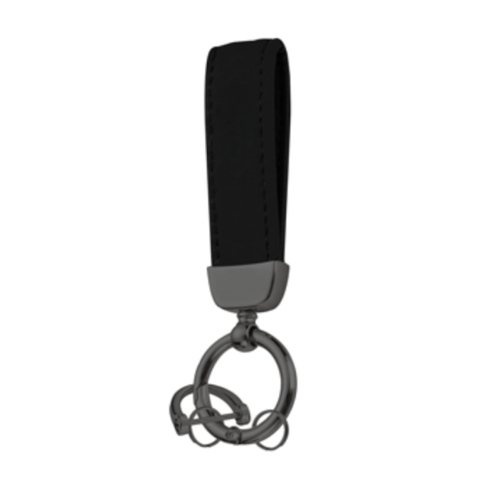 VELTRA Luxe PU Key Holder - Darkgrey & Black