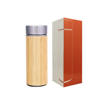 Bambu350 - Mini Bamboo Premium Stainless Steel Thermos – 350ml