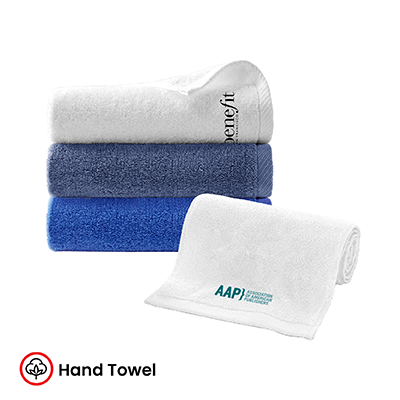 SPORTS Pure Cotton Sports Towel (1100mmx200mm) - 110g White