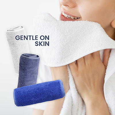 SPORTS Pure Cotton Sports Towel (1100mmx200mm) - 110g White