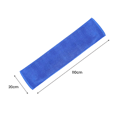 SPORTS Pure Cotton Sports Towel (1100mmx200mm) - 110g White