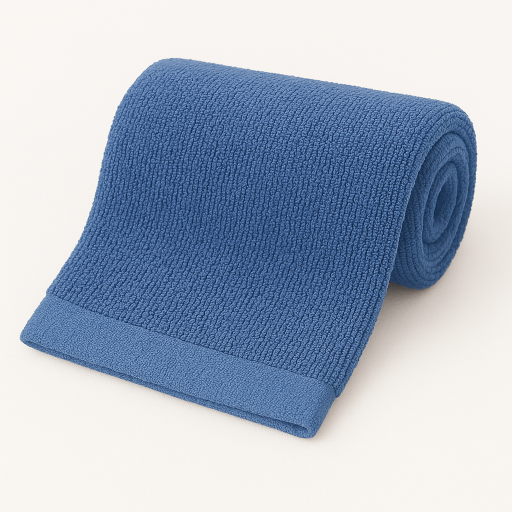 SPORTS Pure Cotton Sports Towel (1100mmx200mm) - 110g Blue