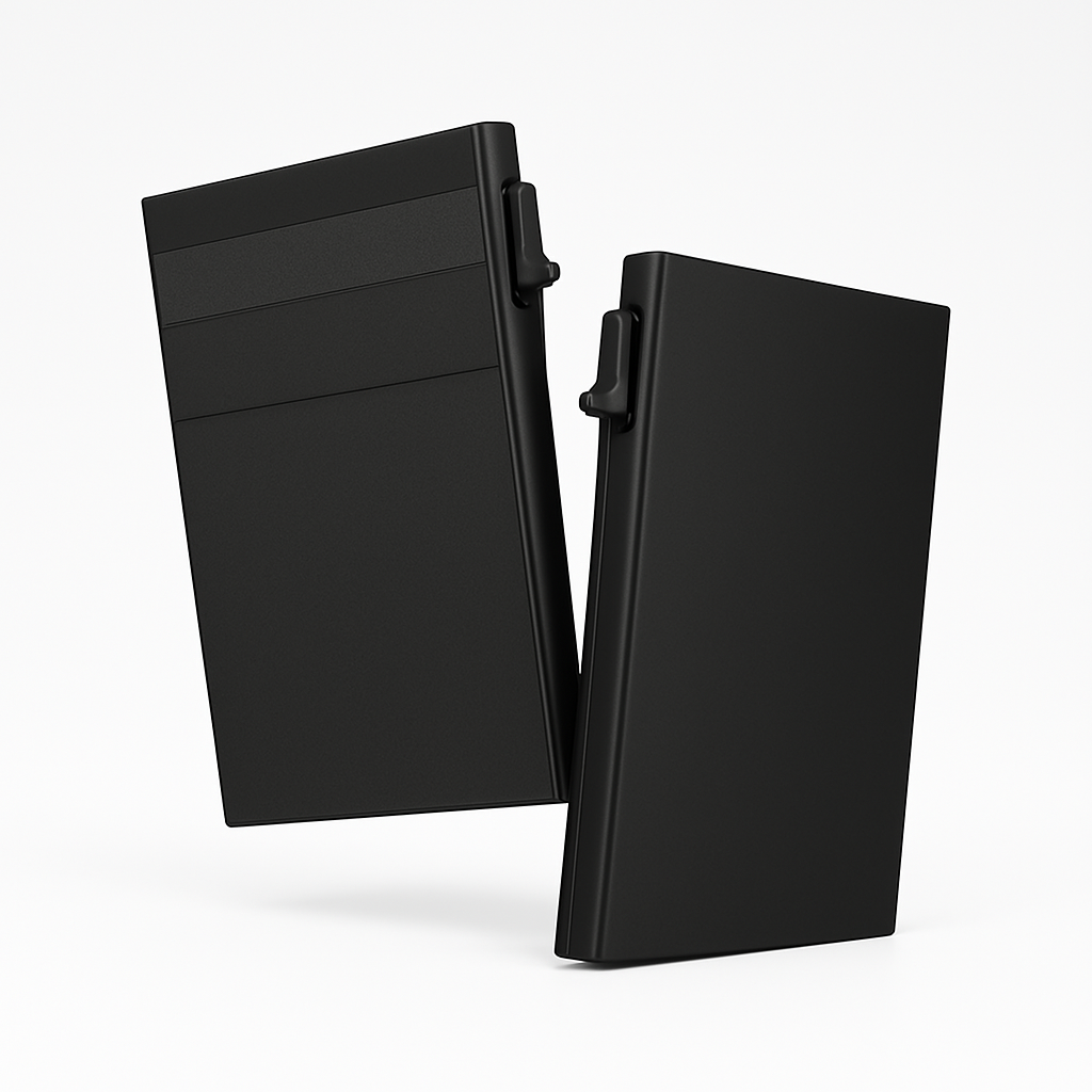 SIVA - RFID Block Card Holder with Sleeve - Black