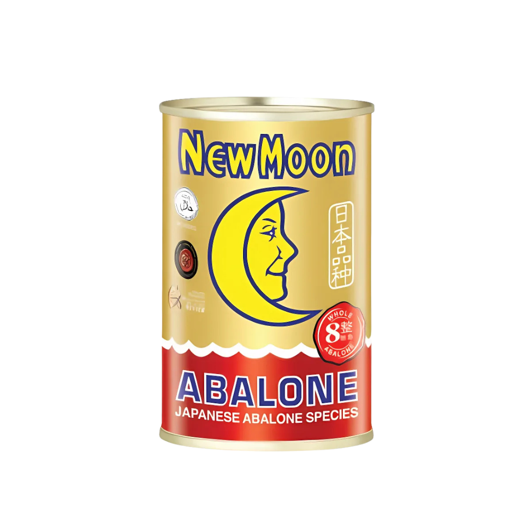 New Moon Japanese Abalone | 8 Whole Abalone | 425g