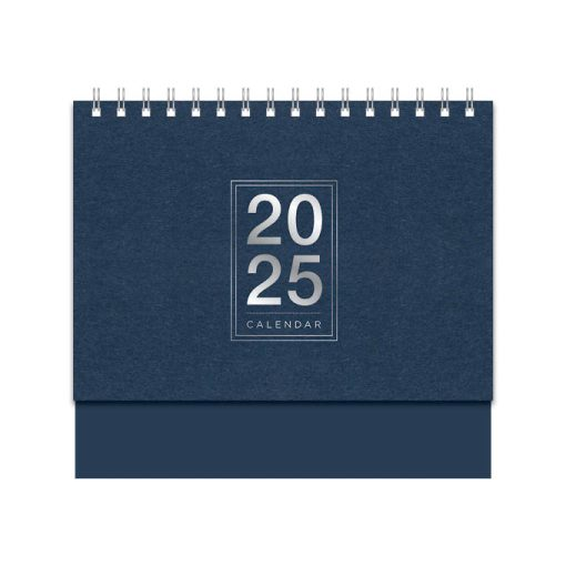 Kalergó - Minimalist Kraft Desk Calendar - Blue