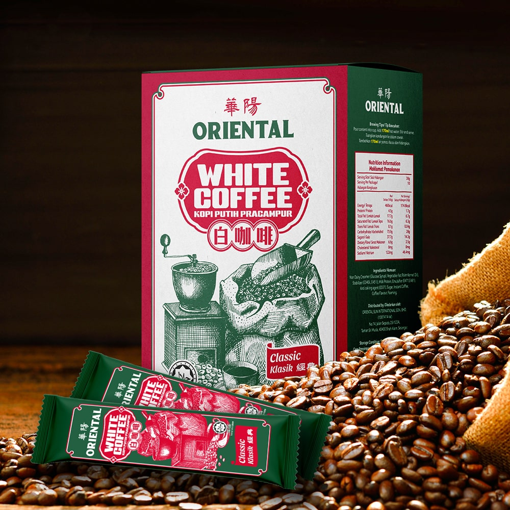 Oriental Classic White Coffee | 10 Sachets (380g)
