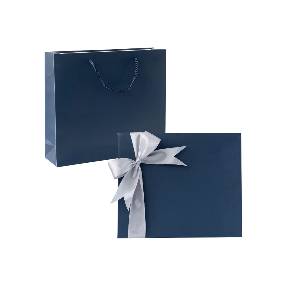Timeless Notation Kit with Notebook, Pen and Flask - Blue