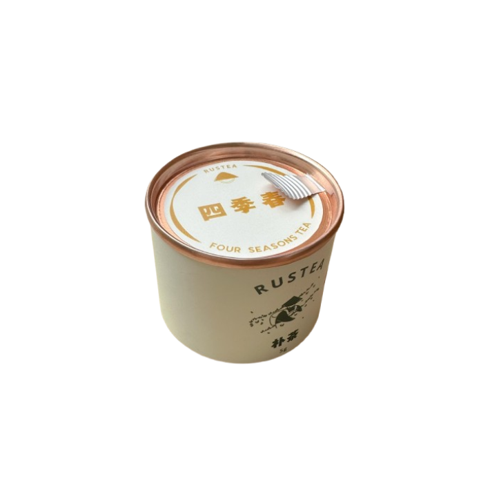 Rustea Round Tea Canister - Four Season Tea