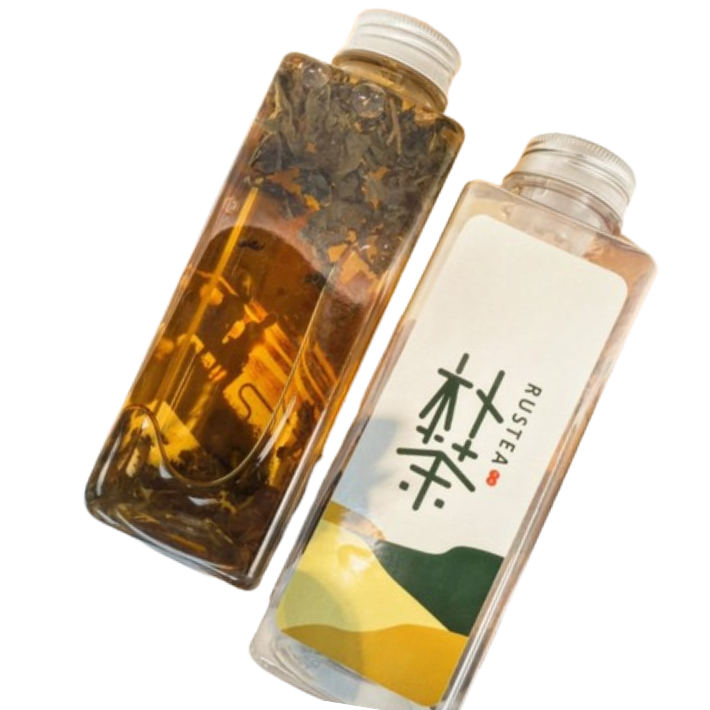 Rustea Round Flower Tea Canister -Golden Flower Tea
