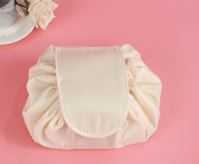Lazy Drawstring Makeup Pouch