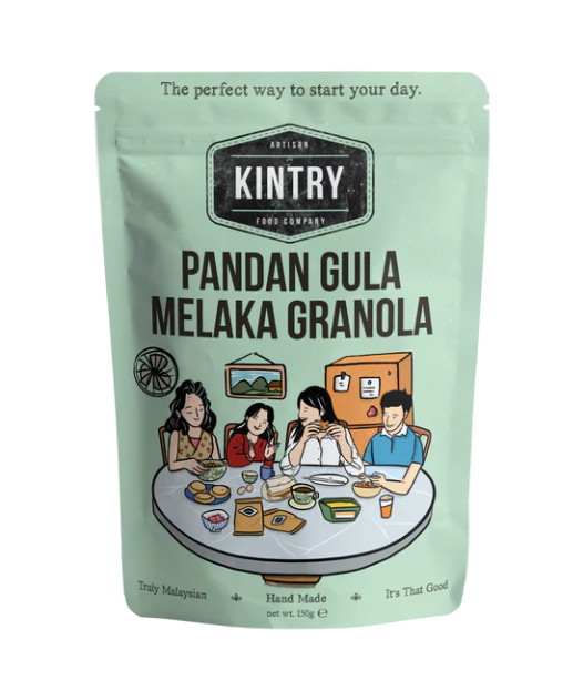 Kintry Pandan Gula Melaka Granola | 200g | Halal