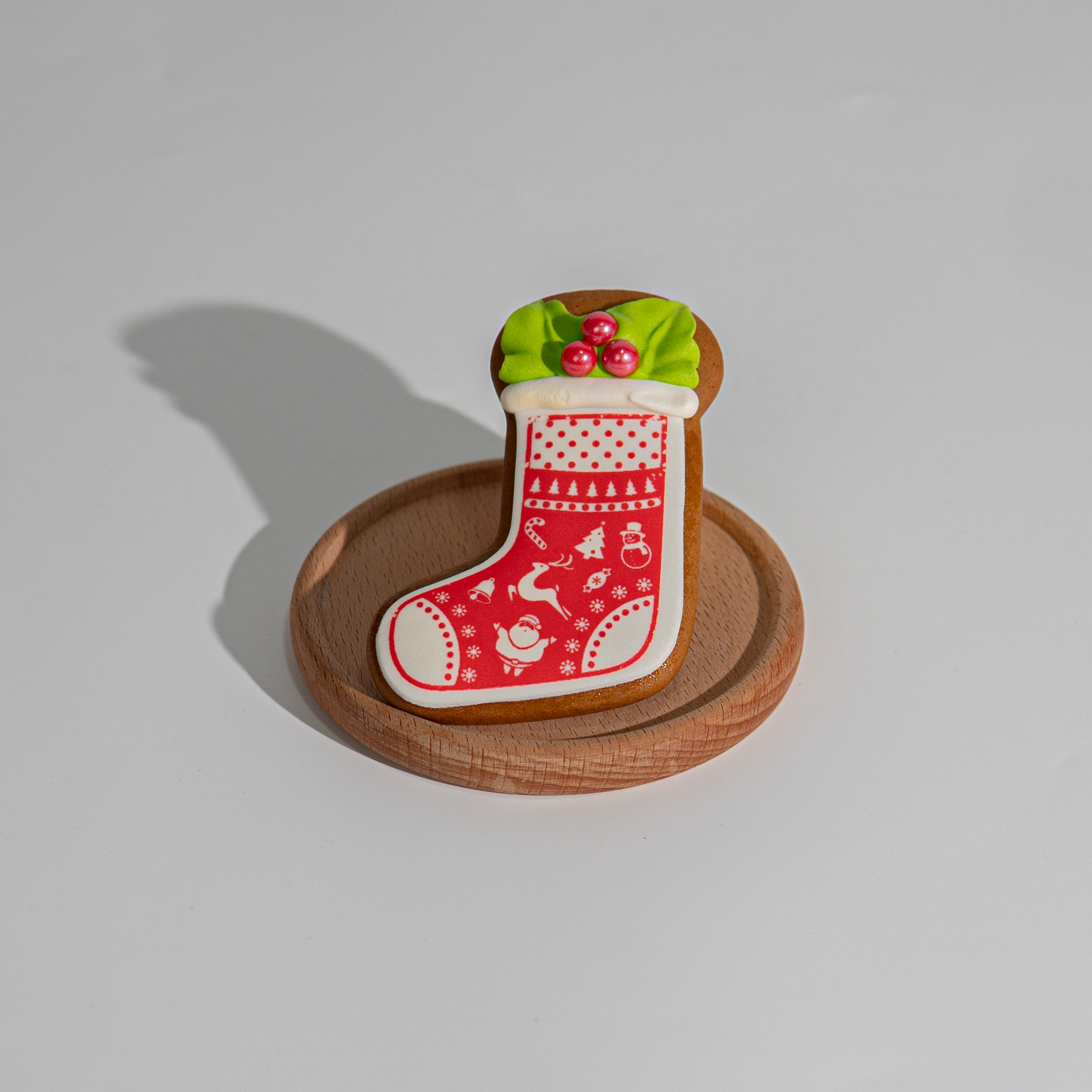 Gingerbread Stocking Cookie