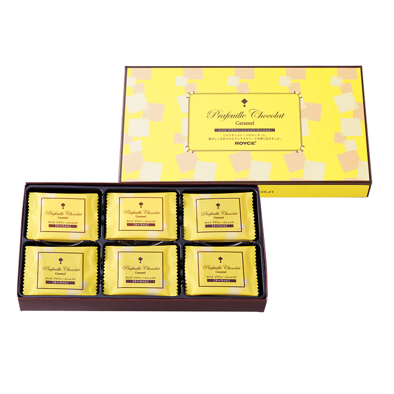 ROYCE Prafeuille Chocolat - Caramel 30 pcs (130 g)