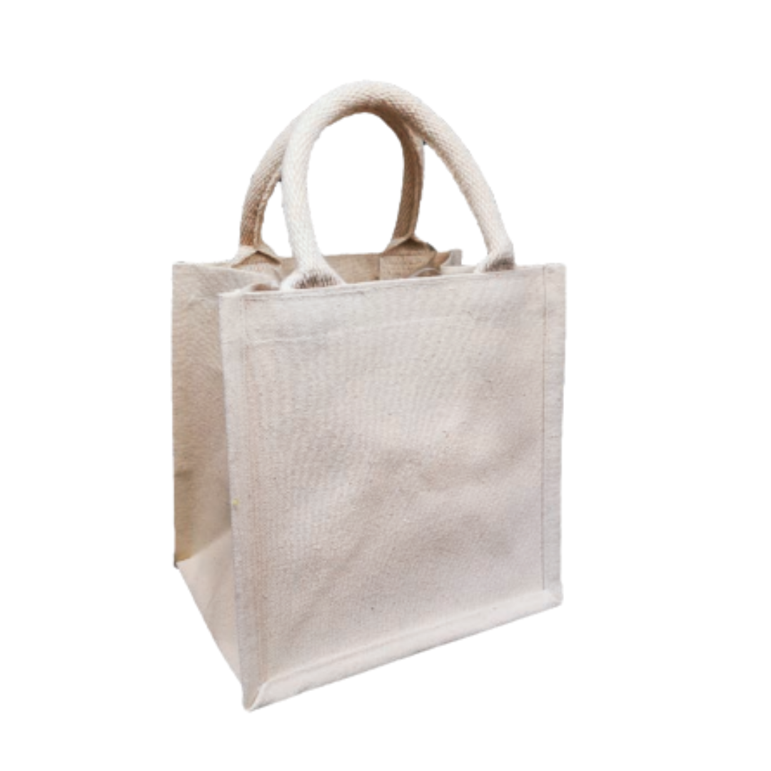 Canvas Lunch Bag Beige
