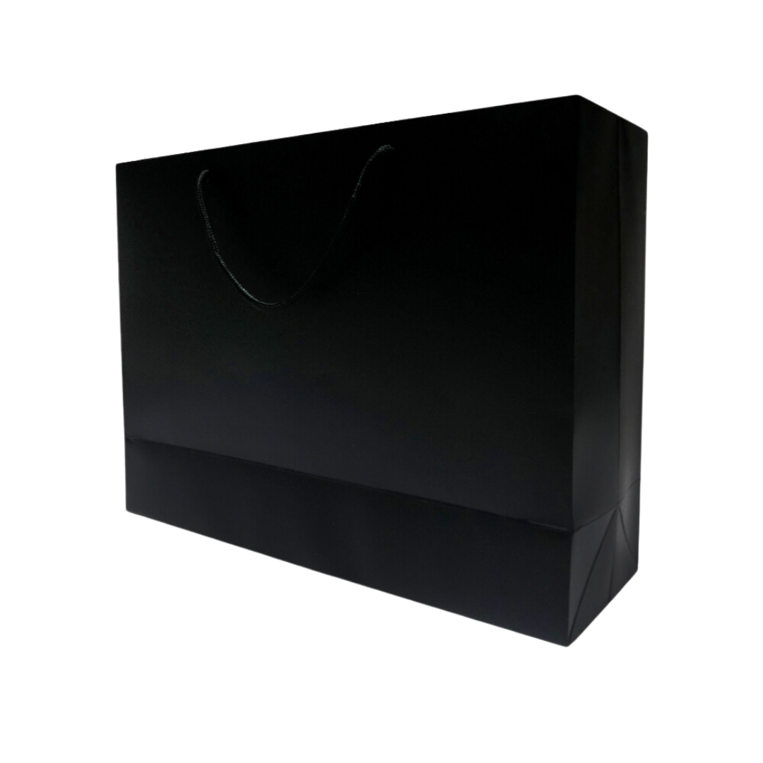 X-Large Landscape Premier Gift Bag 430 x 140 x 320 mm Black