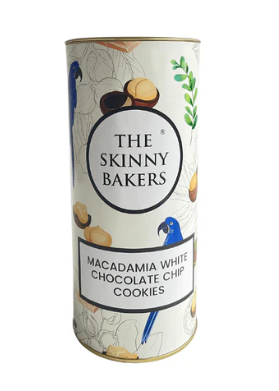 Large Canister - Macadamia White Chocolate Chip Cookies
